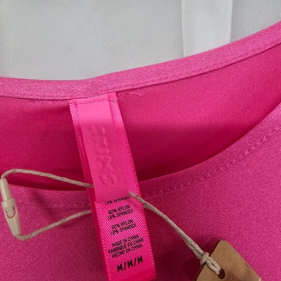 Skims Dress Pink Maxi Shine Jersey Satin Bodycon M NWT - Picture 5 of 10